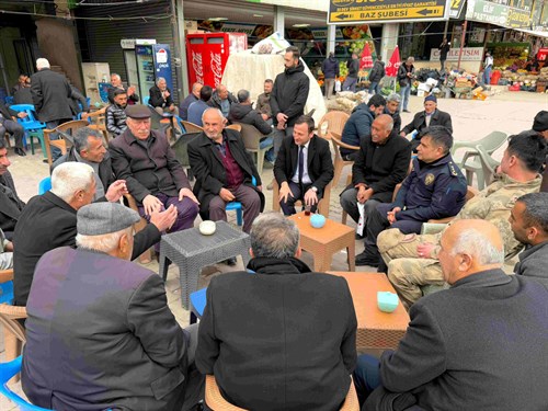 KAYMAKAM GÜNGÖR VATANDAŞLARIMIZLA BULUŞTU
